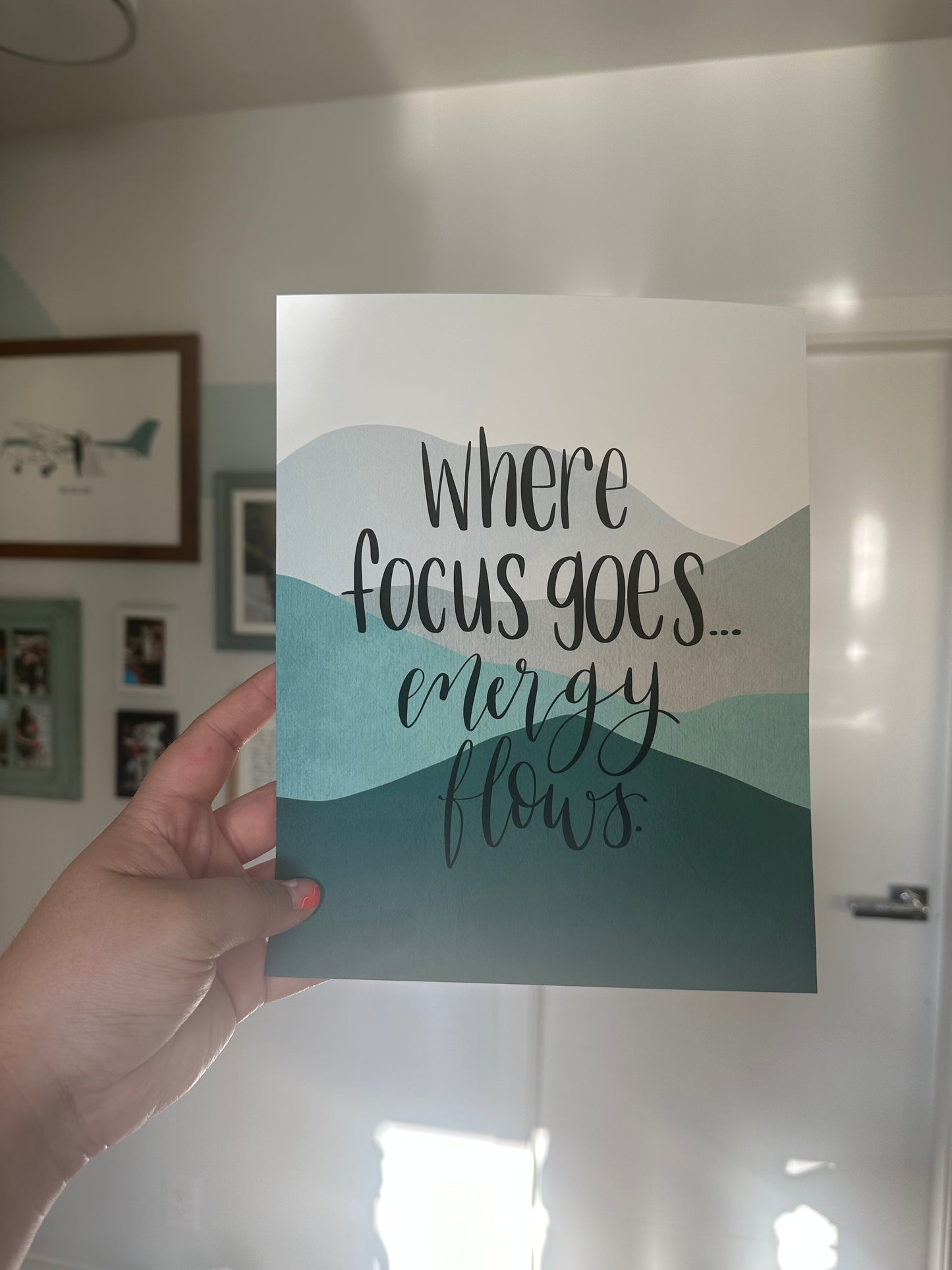 Focus & Energy Print