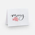 "Merry and Bright" Christmas Card